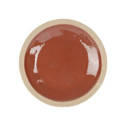 Assiette à Dessert En Grès Tomette D21.5cm - Jade