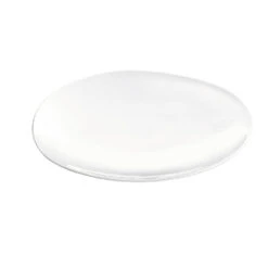 Assiette à Dessert En Porcelaine Blanc D22cm- Galet