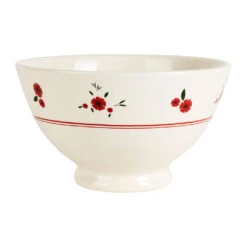 Bol En Faience Rouge 75cl - Paquerette