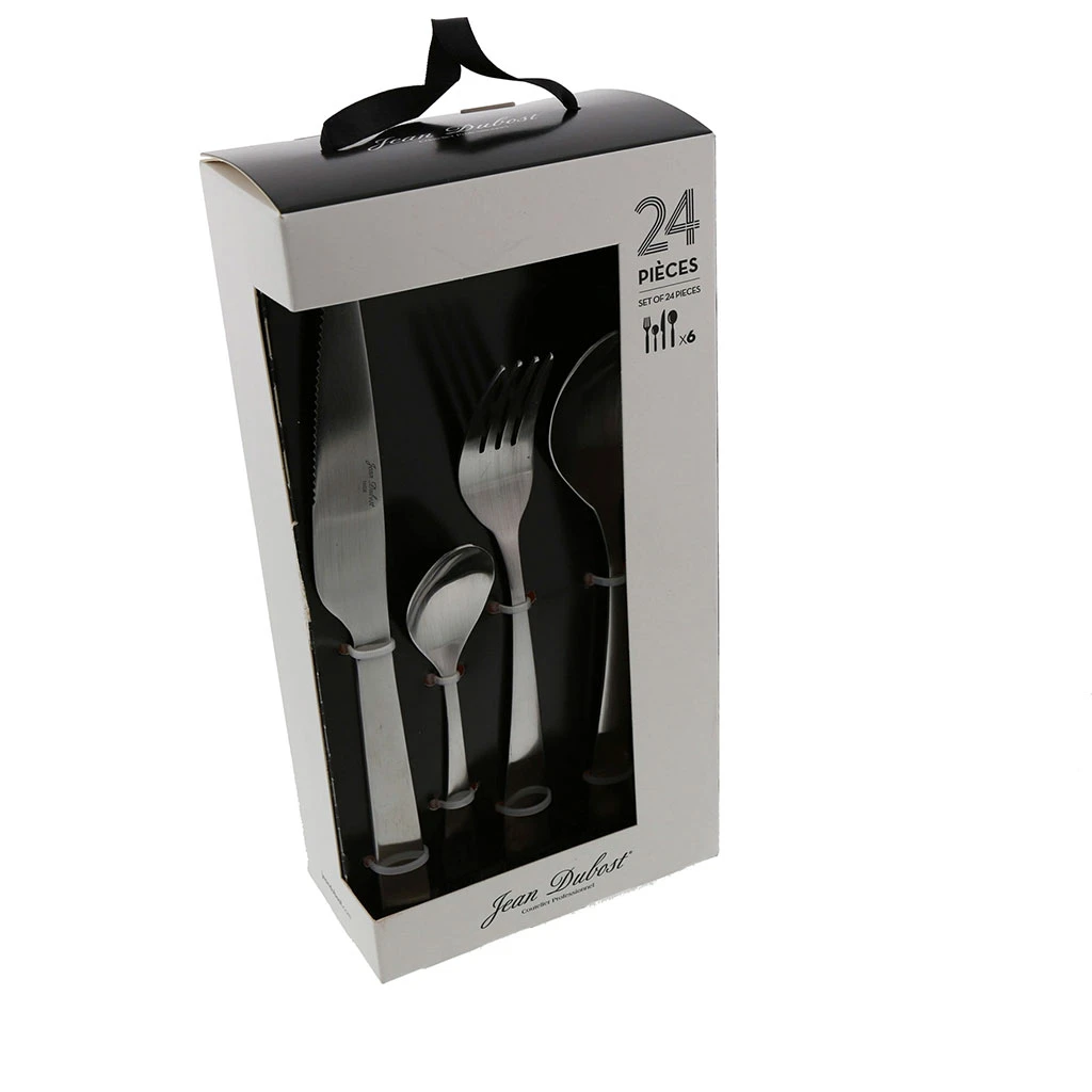 Ménagère 24 Pièces En Acier Inoxydable 1 Ménagère 24 Pièces En Acier Inoxydable