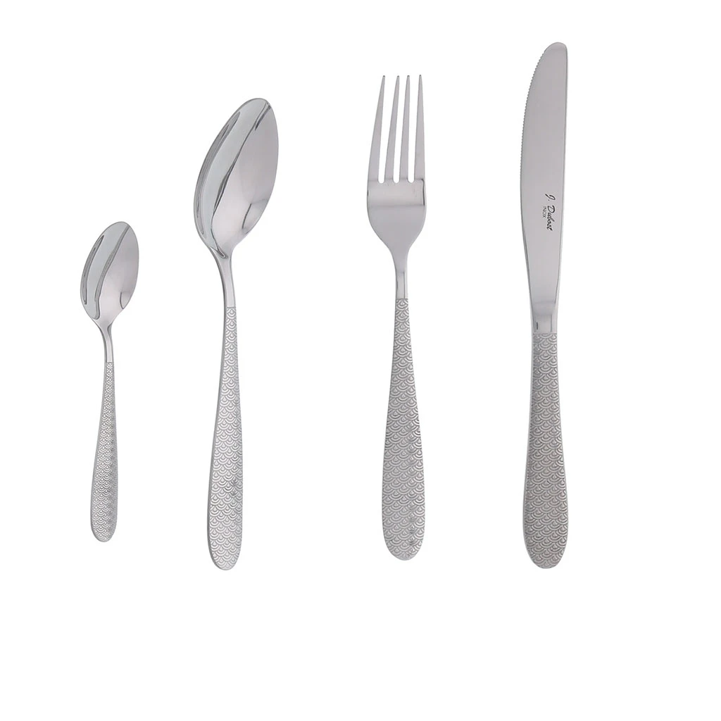 Menagere Flower 24 Pièces En Acier Inoxydable 2 Menagere Flower 24 Pièces En Acier Inoxydable – Image 2