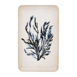 Plateau En Fer Bleu Marine 15x25.5cm - Estran
