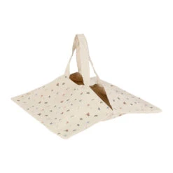 Sac à Tarte En Lin Et Coton Naturel - P'tite Fleur