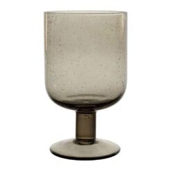 Verre A Pied En Verre Fumé - Pernille